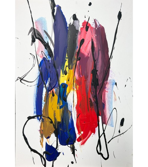 Composición Obra mod. BURST en Cuadros