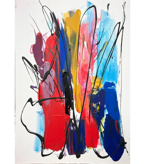 Composición Obra mod. BURST en Cuadros