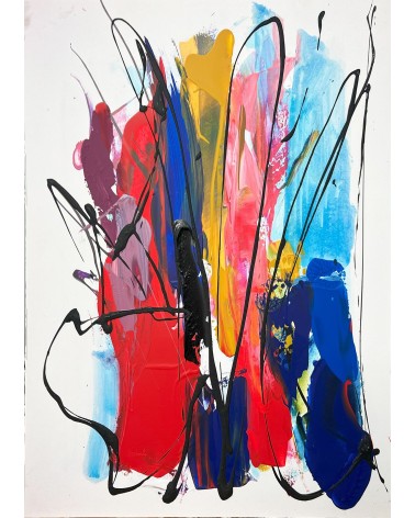 Composición Obra mod. BURST en Cuadros