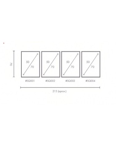 Composición mod. NINETTE en Cuadros