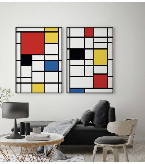 Composición mod. Mondrian