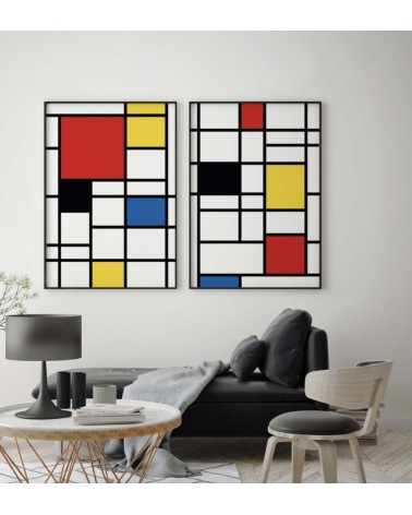 Composición mod. Mondrian