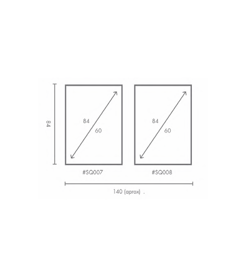 Composición mod. SQUIN en Cuadros