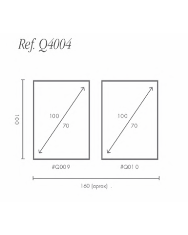 Composición mod. RELIEF en Cuadros
