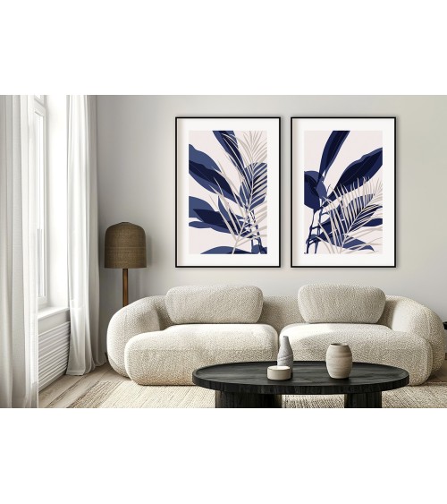 Composición mod. Indigo flowers