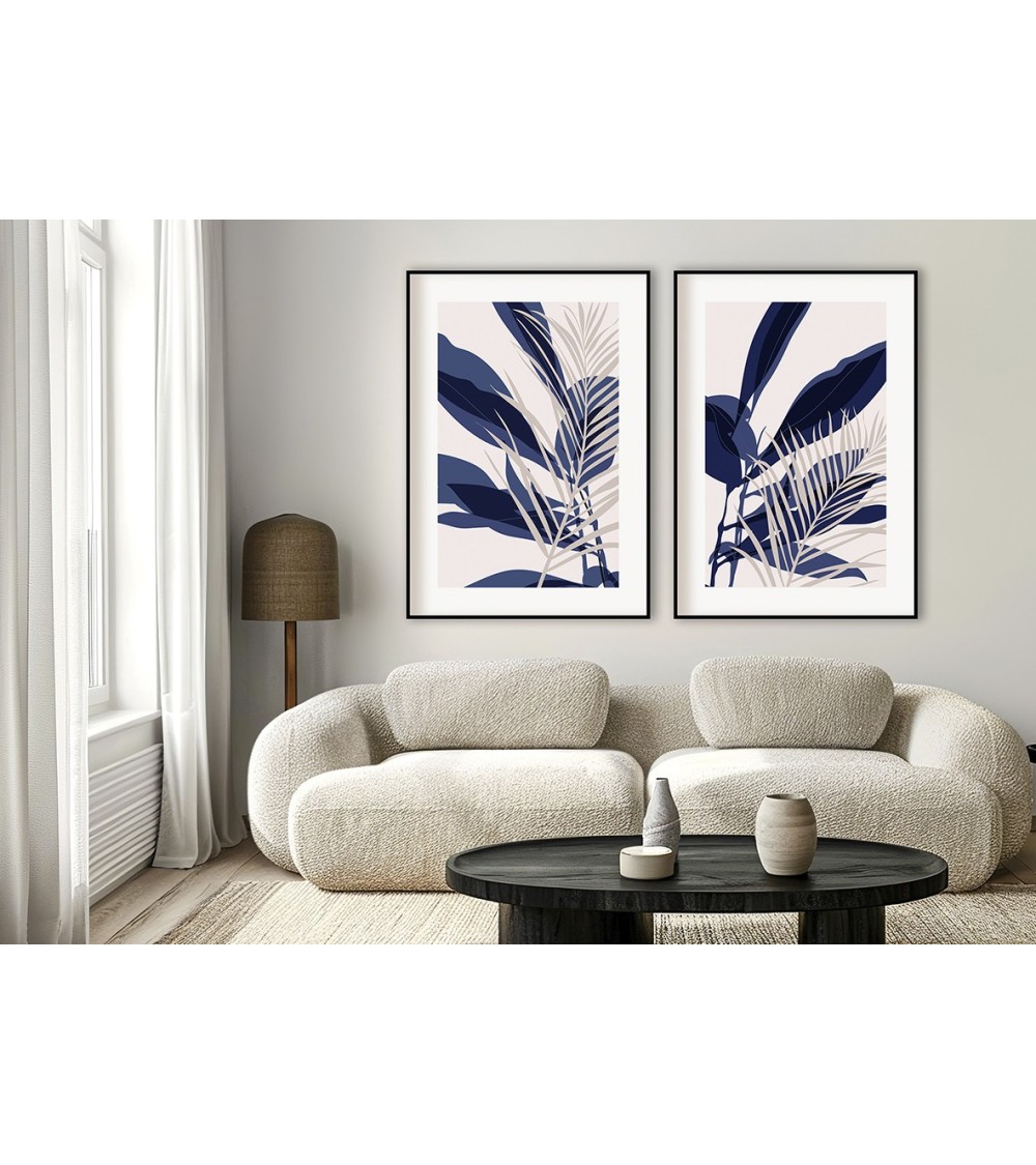 Composición mod. Indigo flowers