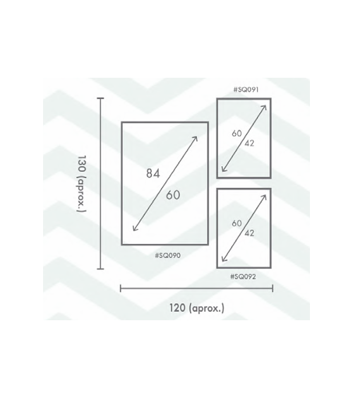 Composición mod. PINK MONSTER en Cuadros