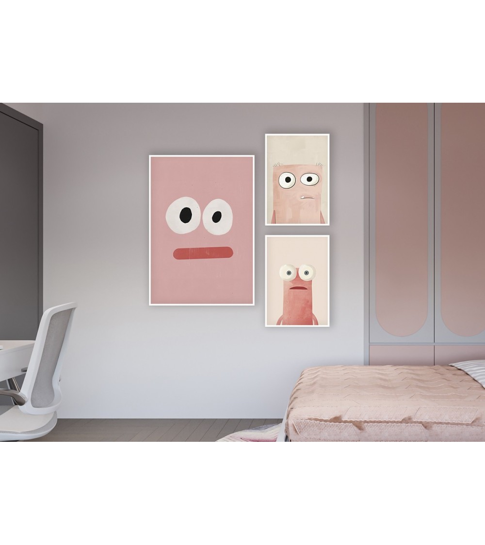 Composición mod. Pink Monster