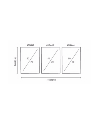 Composición mod. SCRAWL en Cuadros