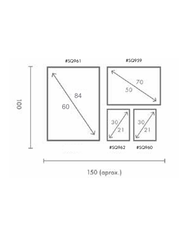 Composición mod. STORY en Cuadros