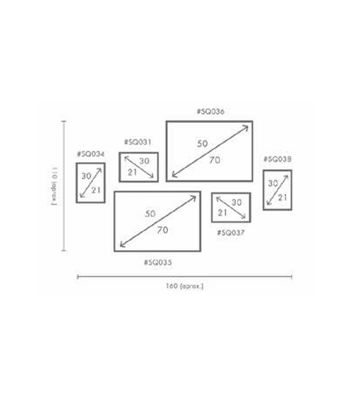 Composición mod. EUPHORIA en Cuadros