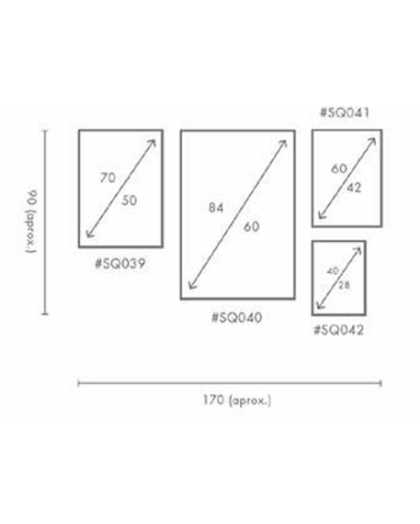 Composición mod. INVERSE en Cuadros