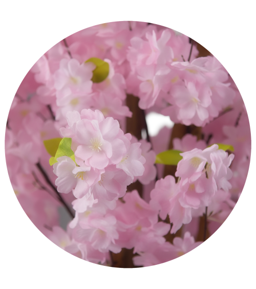 ARBOL ALMENDRO 160 CM ROSA en Plantas artificiales