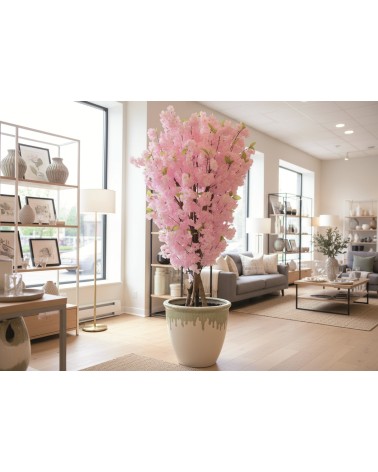 ARBOL ALMENDRO 160 CM ROSA en Plantas artificiales