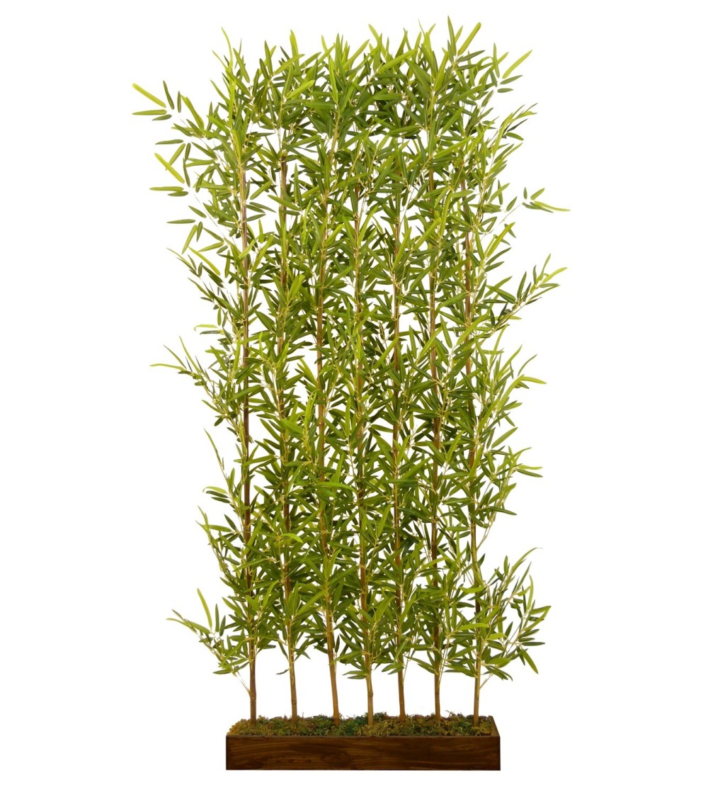 Jardinera de bambu 63,5 x 14 x 180 cm.