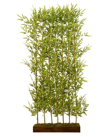 Jardinera de bambu 63,5 x 14 x 180 cm.