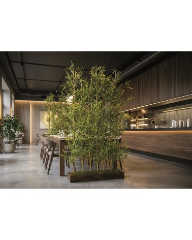 JARDINERA DE BAMBU 63,5 X 14 X 180 CM en Plantas artificiales