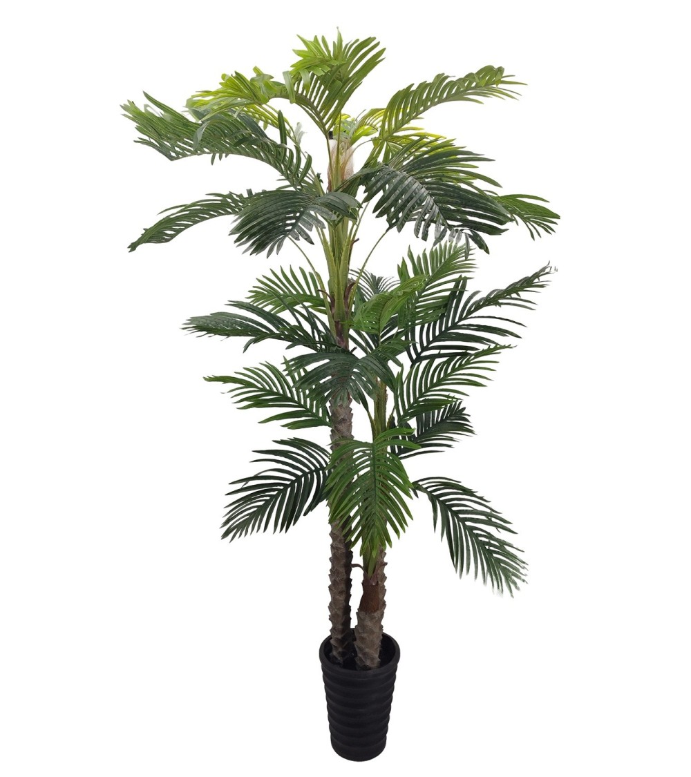Arbol palmera 3 troncos 220 cm